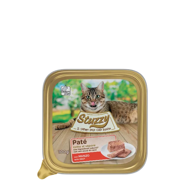 Stuzzy Paté Manzo 100g – Gatto Adulto Stuzzy Paté Manzo 100g – Gatto Adulto